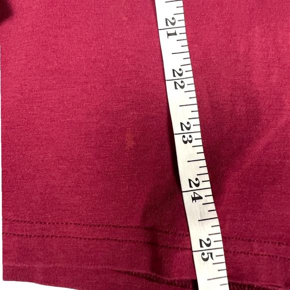 Matilda Jane Character Counts Shirt Maroon Long Sleeve Button Cuff Top Women's M - Picture 10 of 13